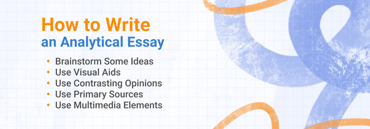 select to write an analytical essay